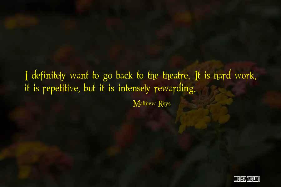 Matthew Rhys Quotes 531333 Matthew Rhys Quotes 531333