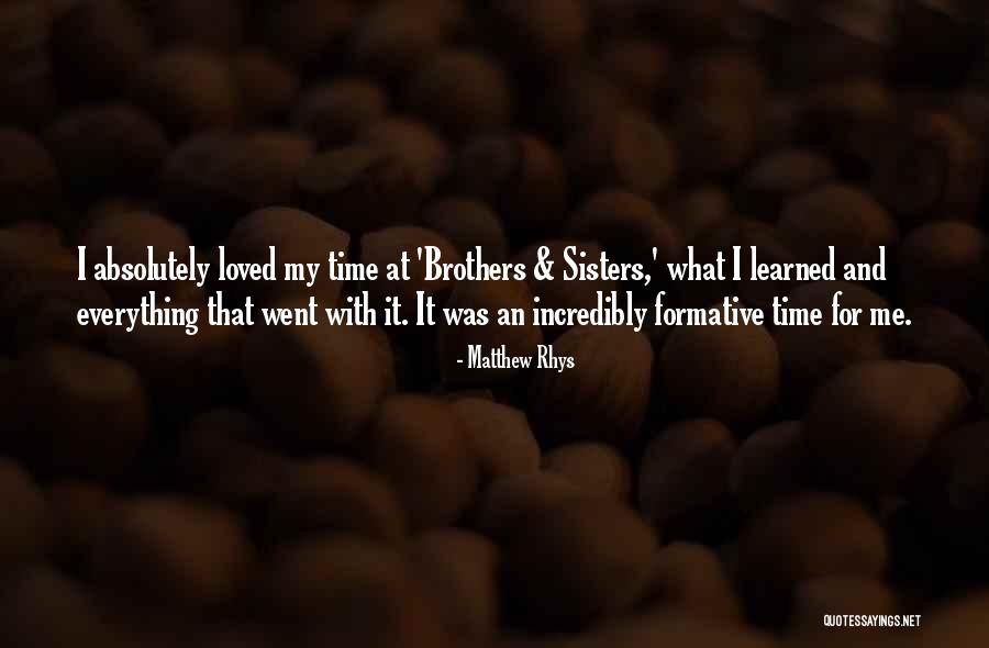 Matthew Rhys Quotes 916002 Matthew Rhys Quotes 916002
