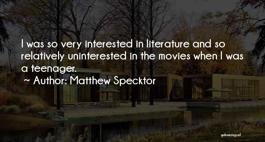 Matthew Specktor Quotes 1417725