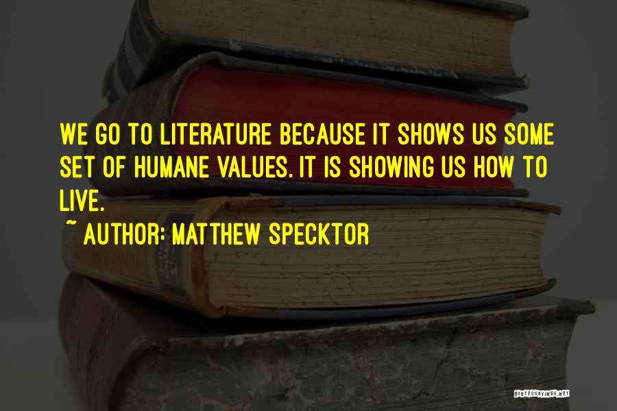 Matthew Specktor Quotes 1831022