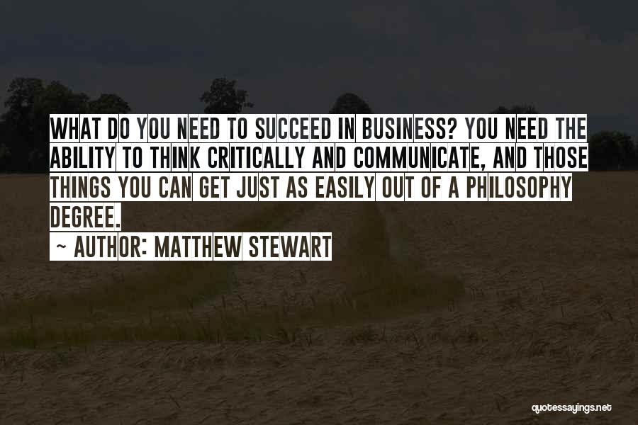 Matthew Stewart Quotes 1713056