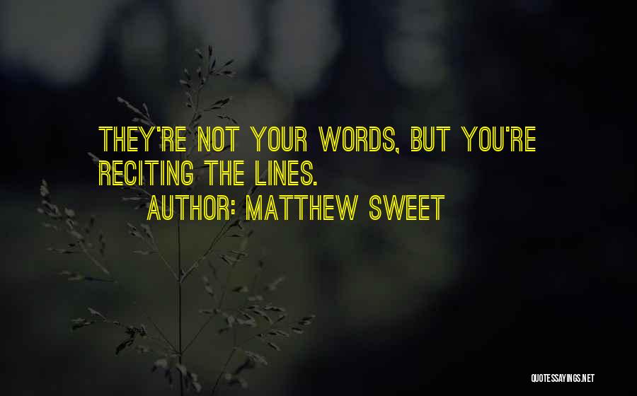 Matthew Sweet Quotes 1478382