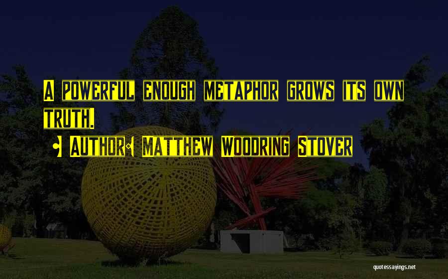 Matthew Woodring Stover Quotes 1634226