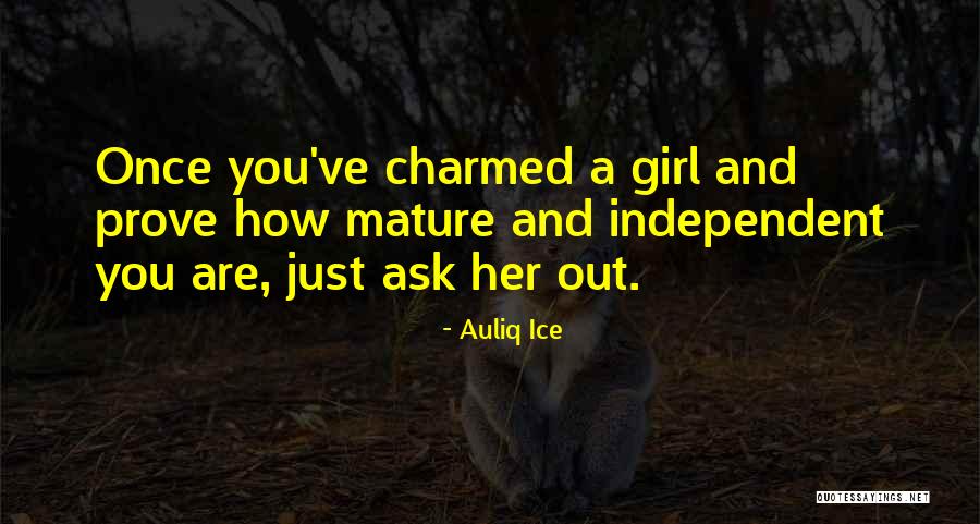 Mature Love Quotes By Auliq Ice