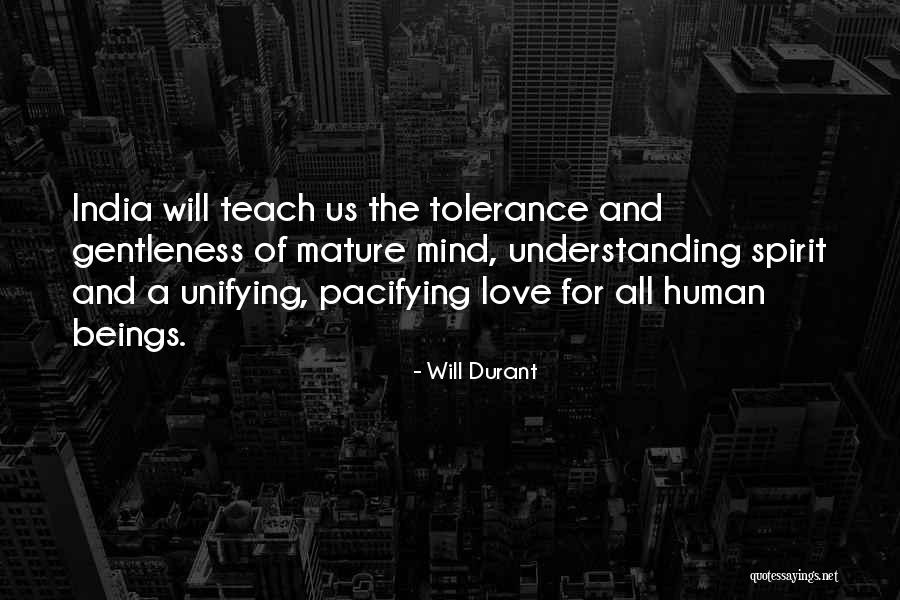 Mature Love Quotes By Will Durant