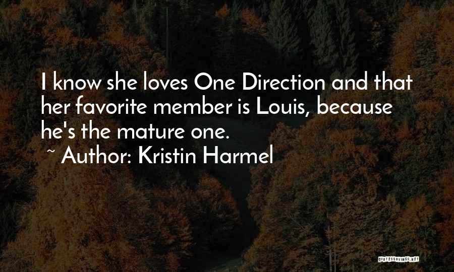 Mature Quotes By Kristin Harmel