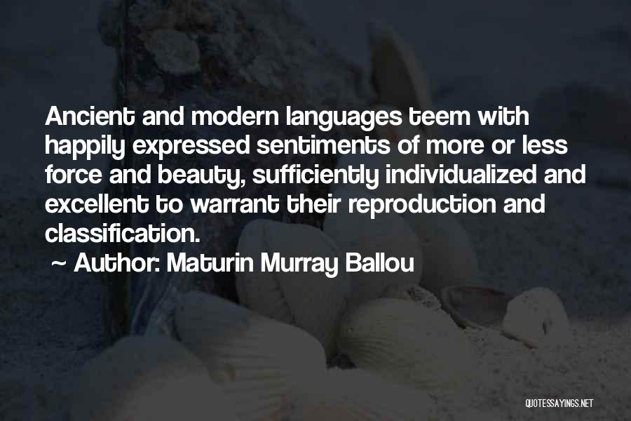 Maturin Murray Ballou Quotes 1721191