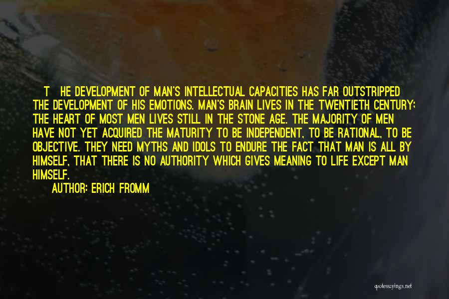 Maturity And Age Quotes By Erich Fromm