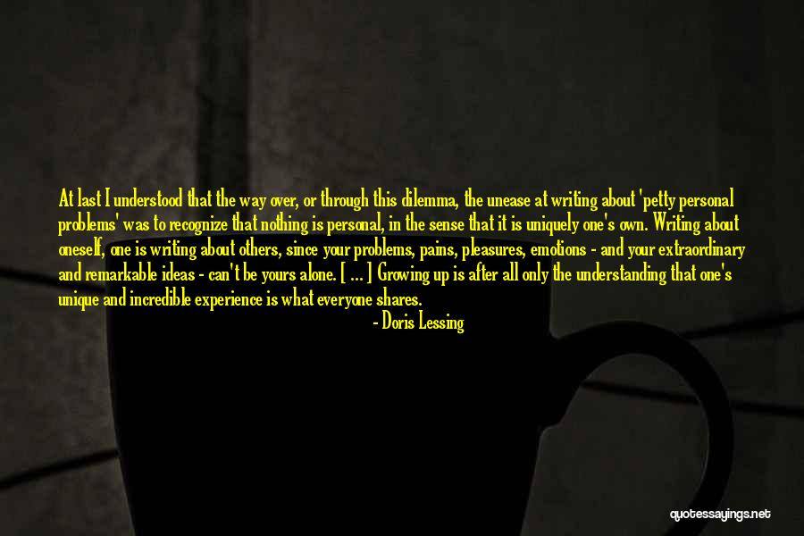 Maturity And Growing Up Quotes By Doris Lessing