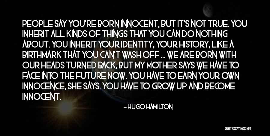 Maturity And Growing Up Quotes By Hugo Hamilton