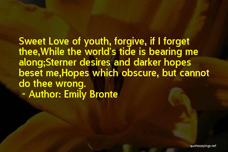 Maturity And Love Quotes By Emily Bronte
