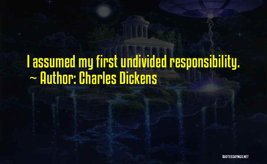 Maturity And Marriage Quotes By Charles Dickens