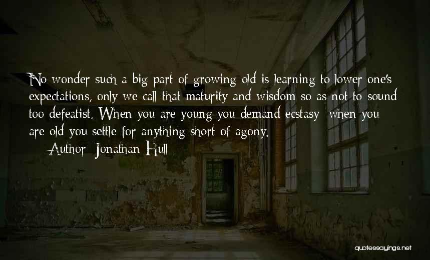 Maturity And Wisdom Quotes By Jonathan Hull