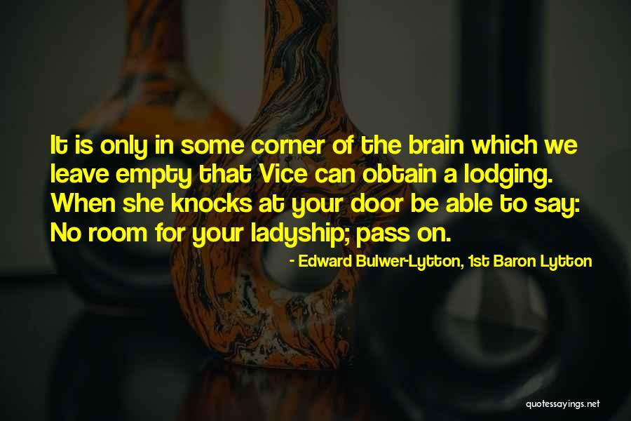 Matutong Maghintay Quotes By Edward Bulwer-Lytton, 1st Baron Lytton Matutong Maghintay Quotes By Edward Bulwer-Lytton, 1st Baron Lytton