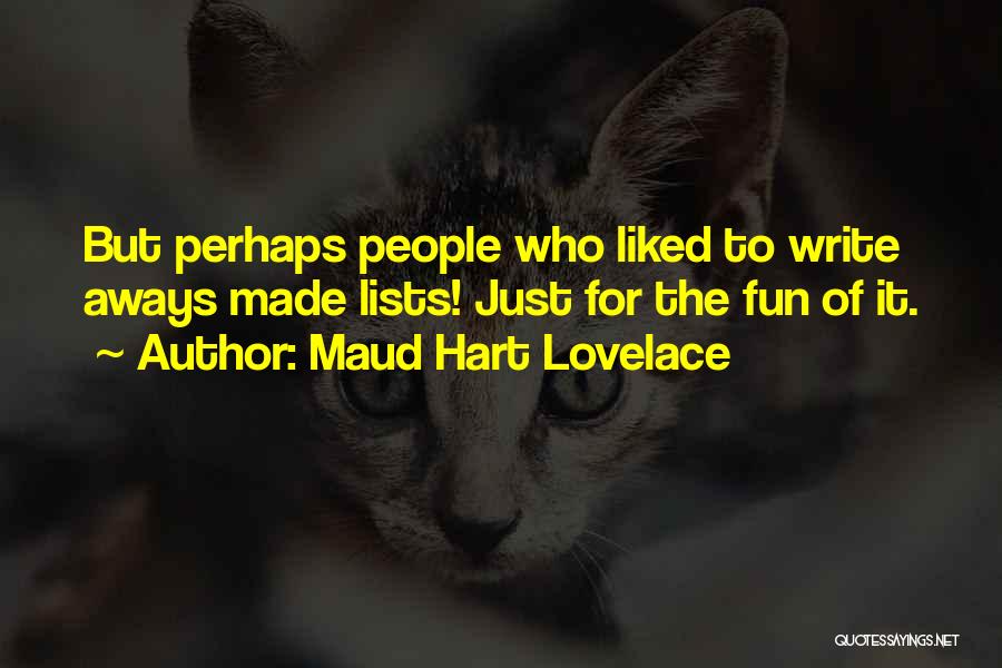 Maud Hart Lovelace Quotes 566477