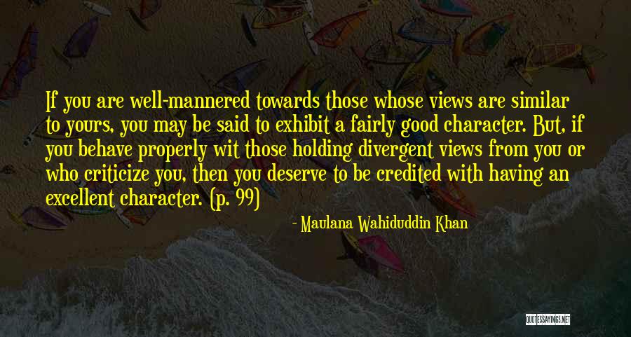 Maulana Wahiduddin Khan Quotes 576254