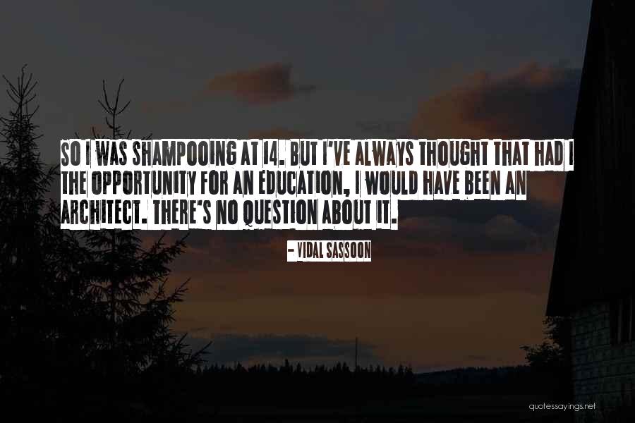 Maung Bodas Quotes By Vidal Sassoon