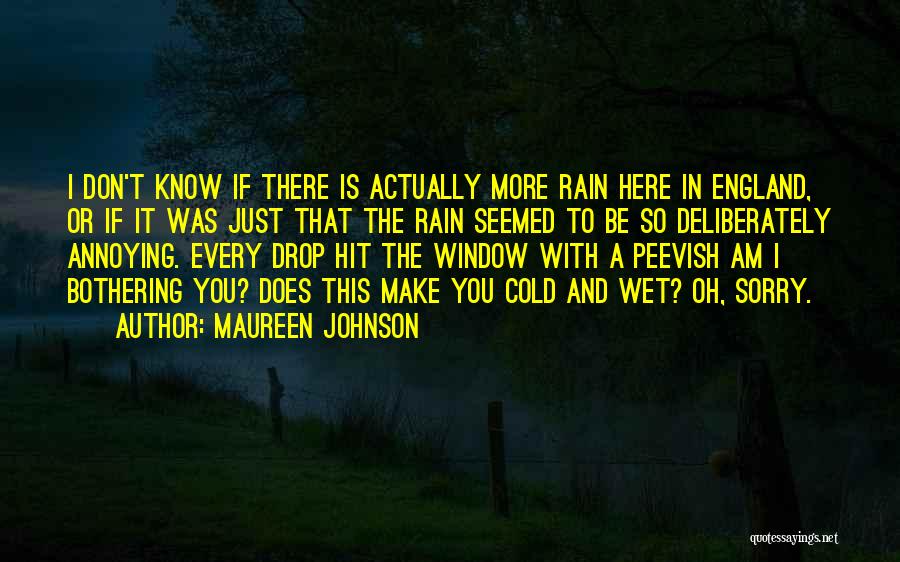 Maureen Johnson Quotes 133984