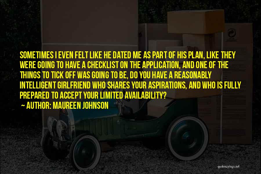 Maureen Johnson Quotes 1420858