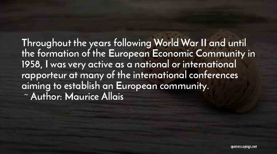 Maurice Allais Quotes 568949