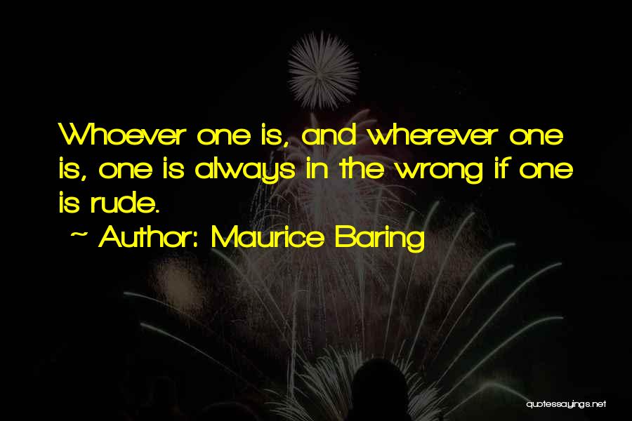 Maurice Baring Quotes 1768638
