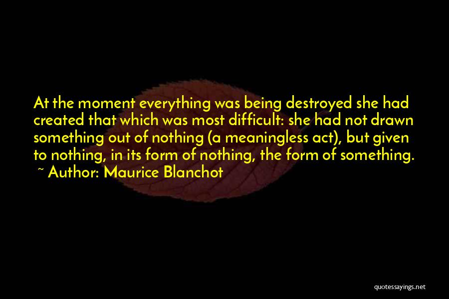 Maurice Blanchot Quotes 222345