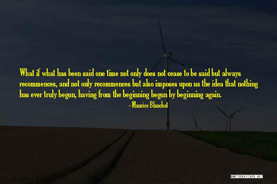 Maurice Blanchot Quotes 790501