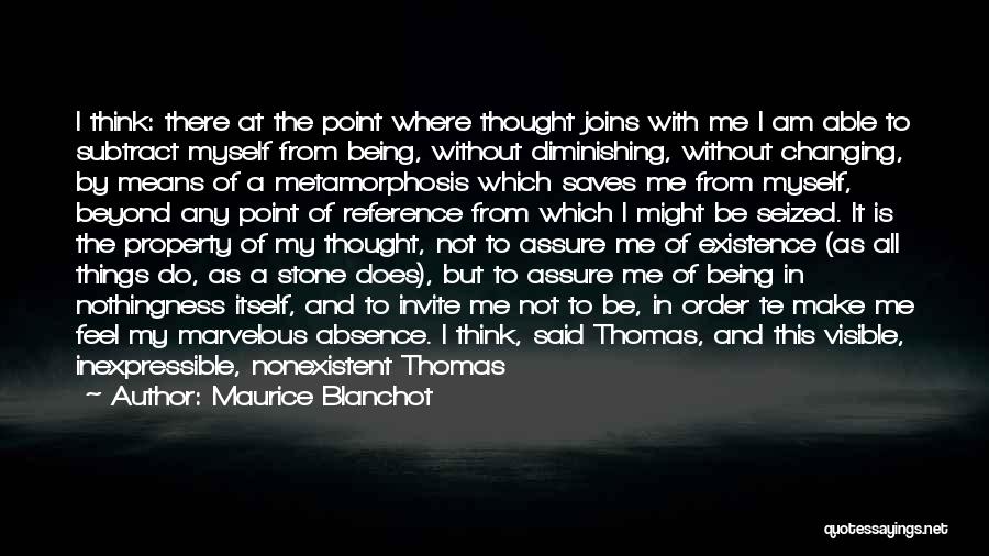 Maurice Blanchot Quotes 798628