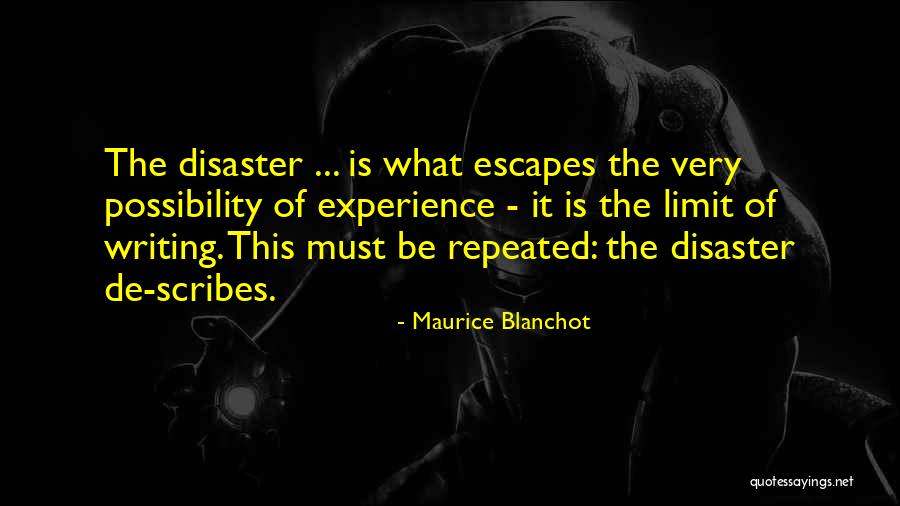 Maurice Blanchot Quotes 887601