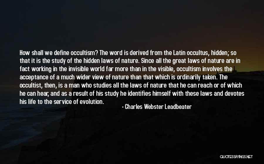 Maurice Carver Quotes By Charles Webster Leadbeater Maurice Carver Quotes By Charles Webster Leadbeater