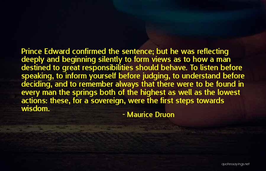 Maurice Druon Quotes 1569293 Maurice Druon Quotes 1569293