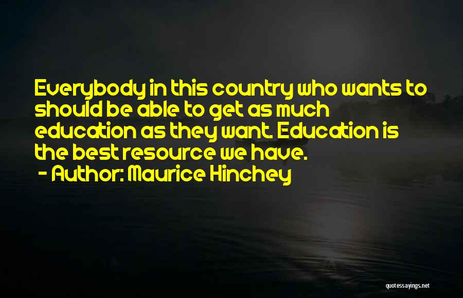 Maurice Hinchey Quotes 298142