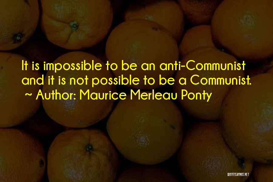 Maurice Merleau Ponty Quotes 2200588