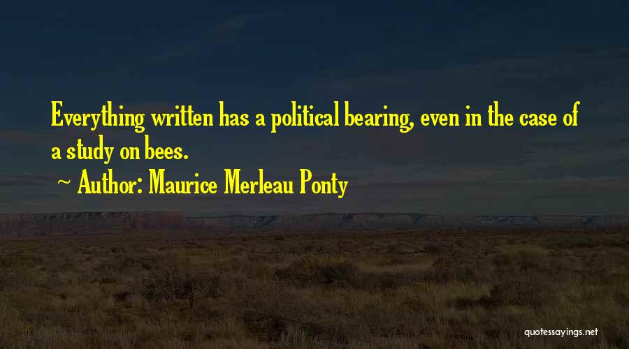 Maurice Merleau Ponty Quotes 531690