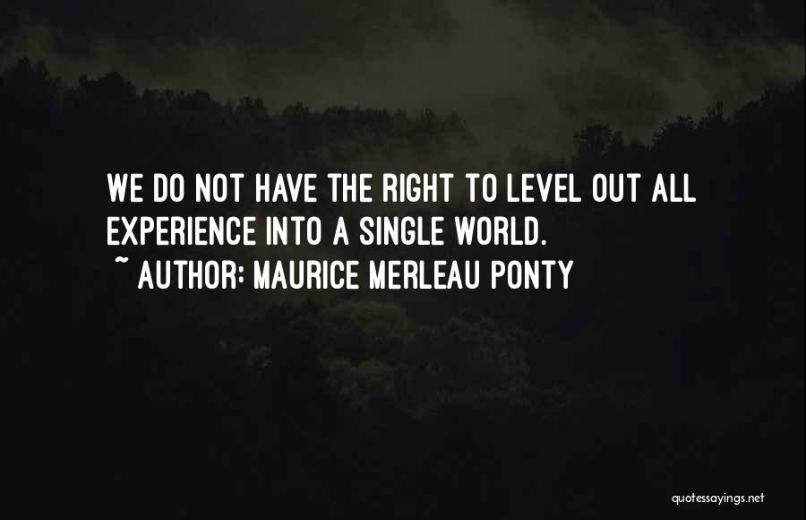 Maurice Merleau Ponty Quotes 583827