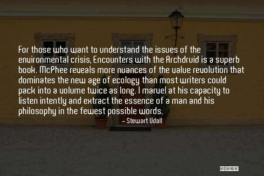 Maurice Ralph Hilleman Quotes By Stewart Udall Maurice Ralph Hilleman Quotes By Stewart Udall