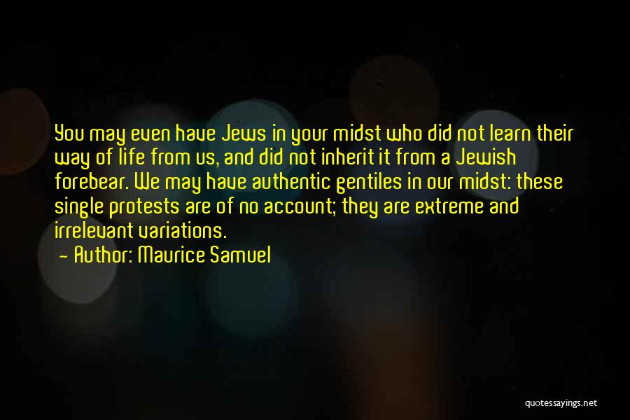 Maurice Samuel Quotes 1300527