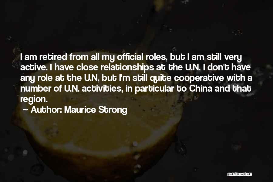 Maurice Strong Quotes 1137157