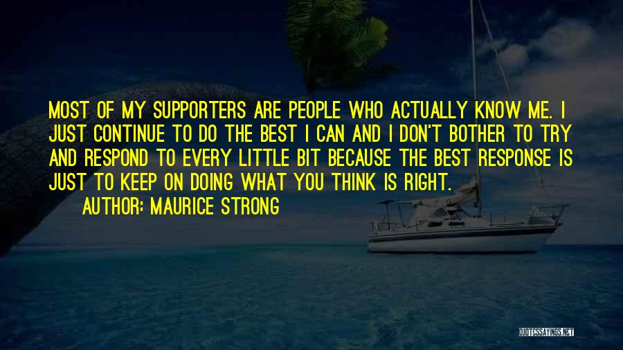 Maurice Strong Quotes 1435254