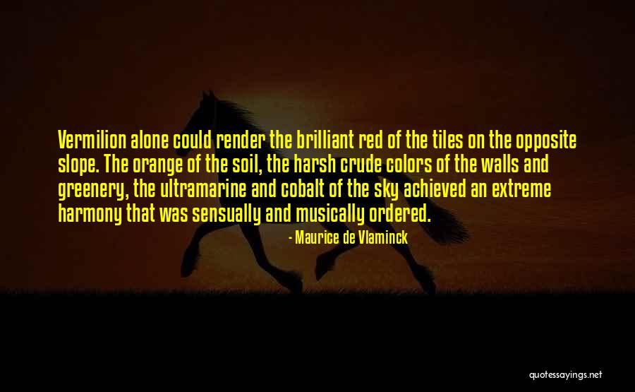 Maurice Vlaminck Quotes By Maurice De Vlaminck