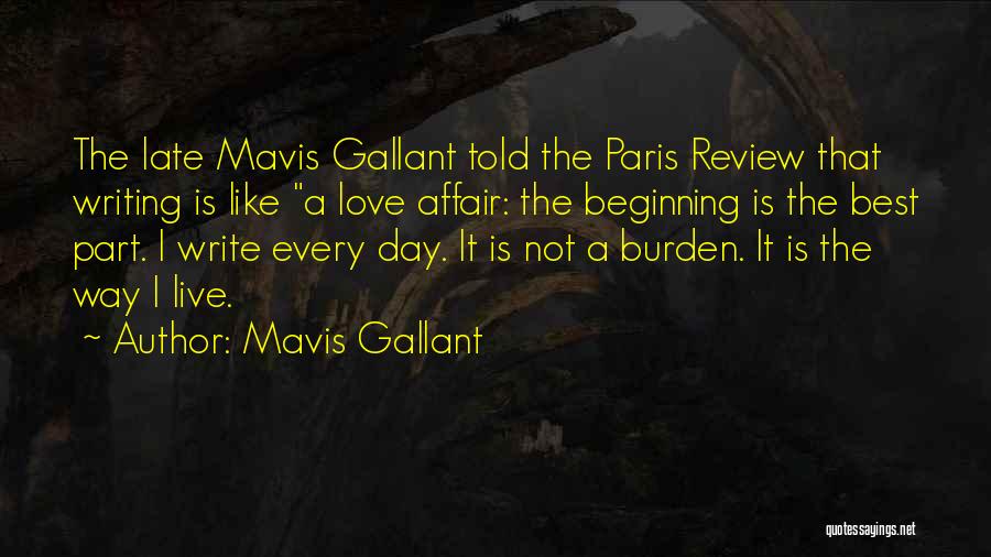 Mavis Gallant Quotes 2183632