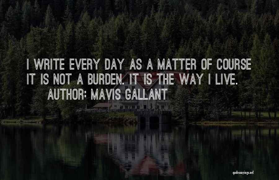 Mavis Gallant Quotes 436677