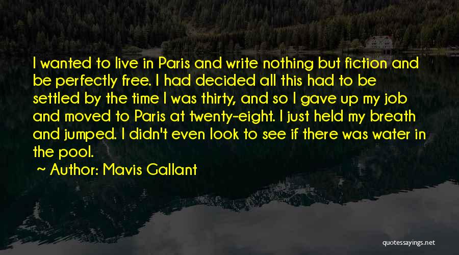 Mavis Quotes By Mavis Gallant