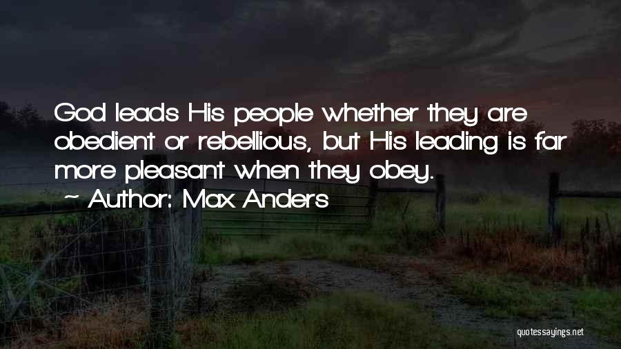 Max Anders Quotes 1002807