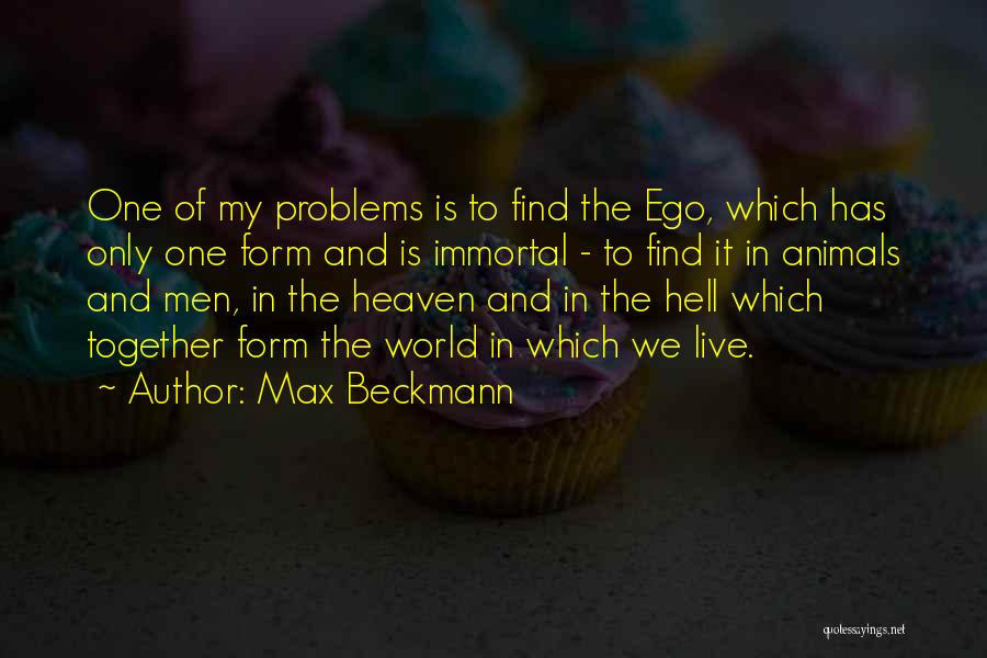 Max Beckmann Quotes 469371