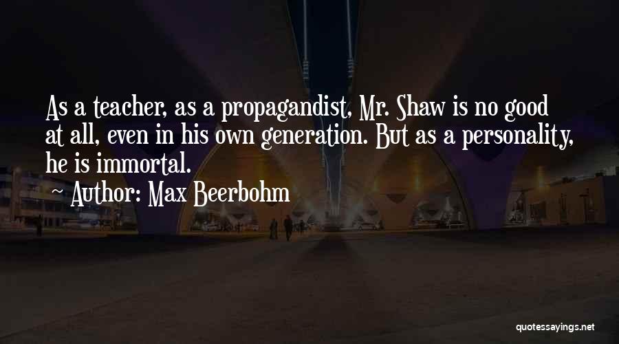 Max Beerbohm Quotes 1266379