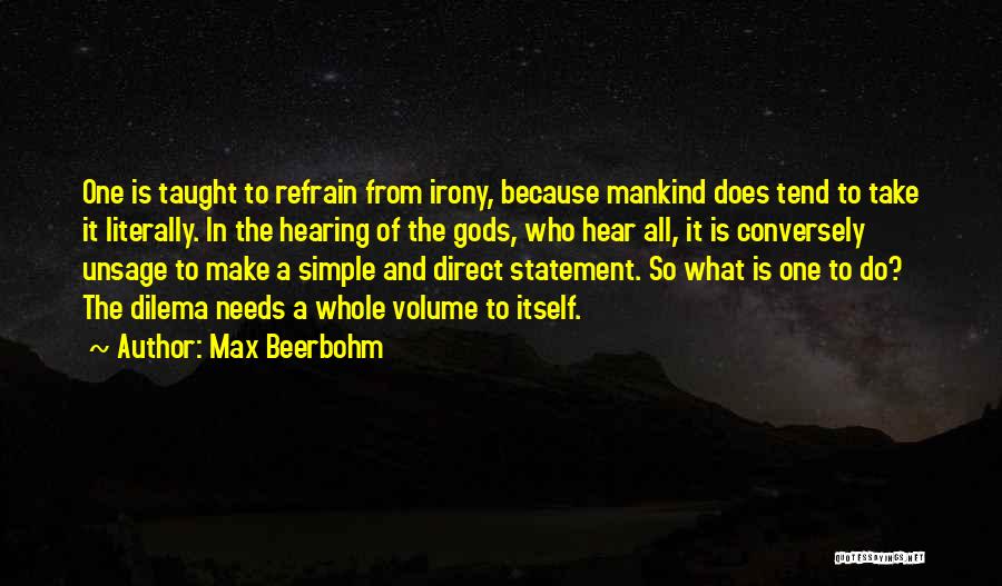 Max Beerbohm Quotes 422400