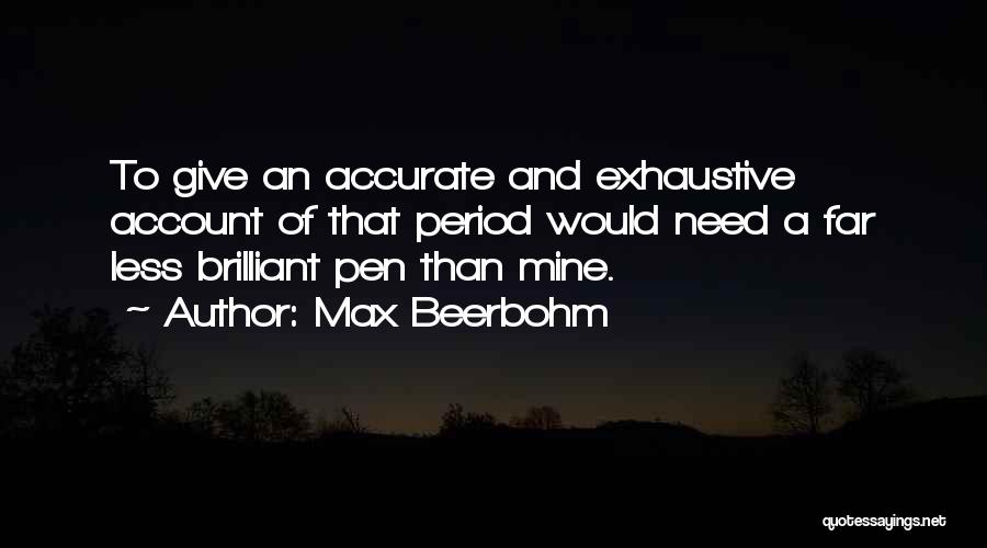 Max Beerbohm Quotes 461351