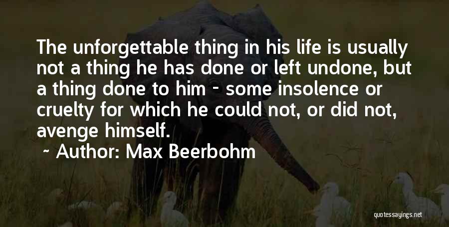 Max Beerbohm Quotes 935459