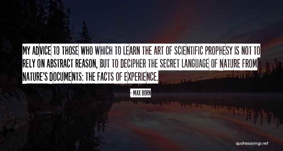 Max Born Quotes 1959923 Max Born Quotes 1959923